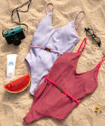 Lilian Belted Swimsuit