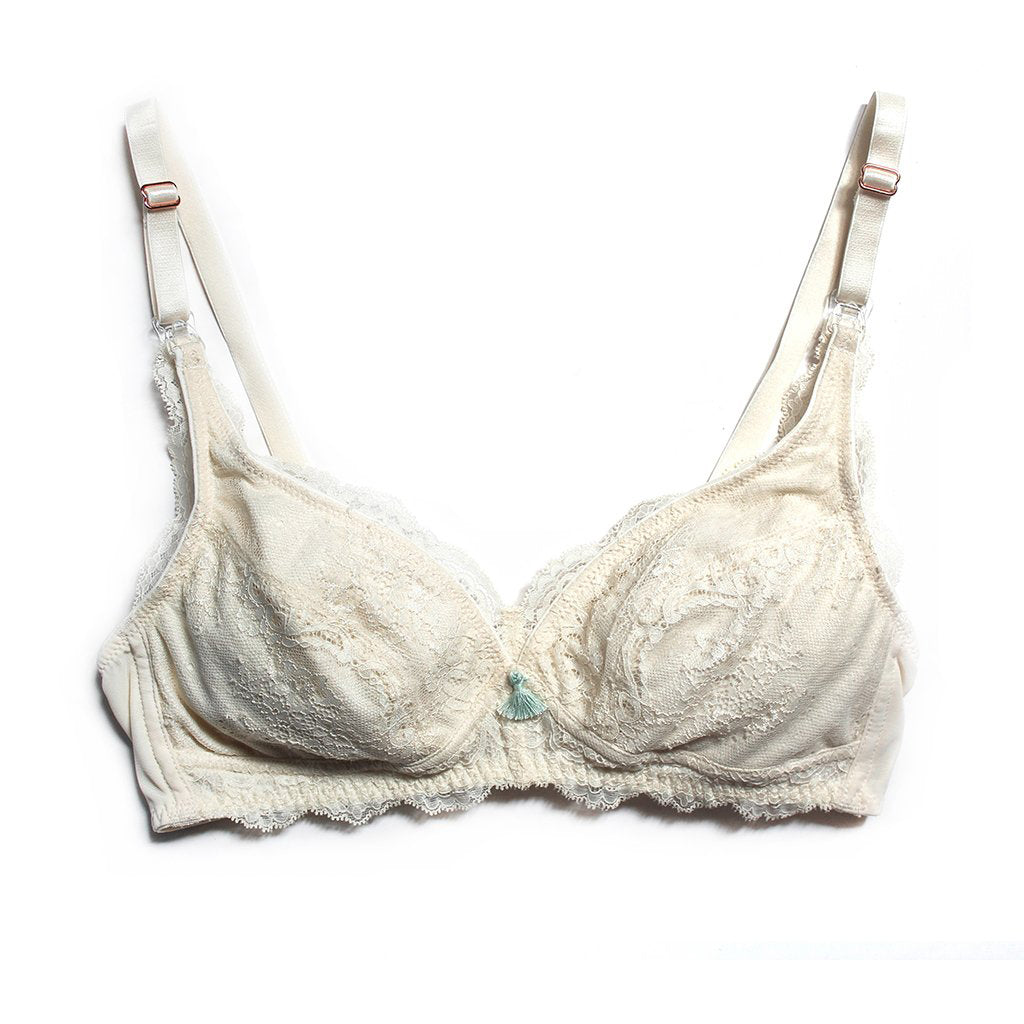 Crystal Maternity Bra (Ivory) | Silver Lining Lingerie