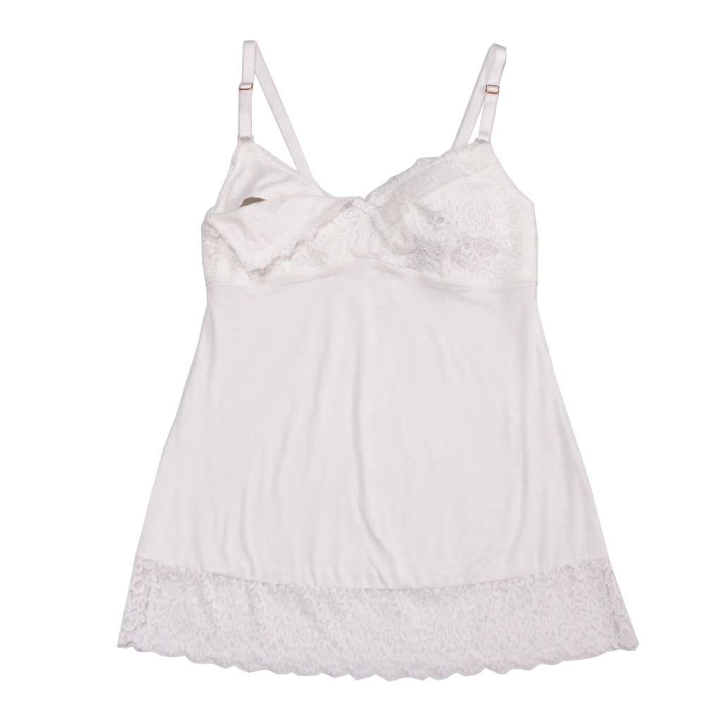 Jane Model Cotton Maternity Camisole | Silver Lining Lingerie