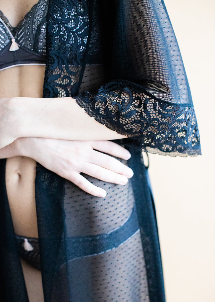 Vera Long Kimono | Silver Lining Lingerie