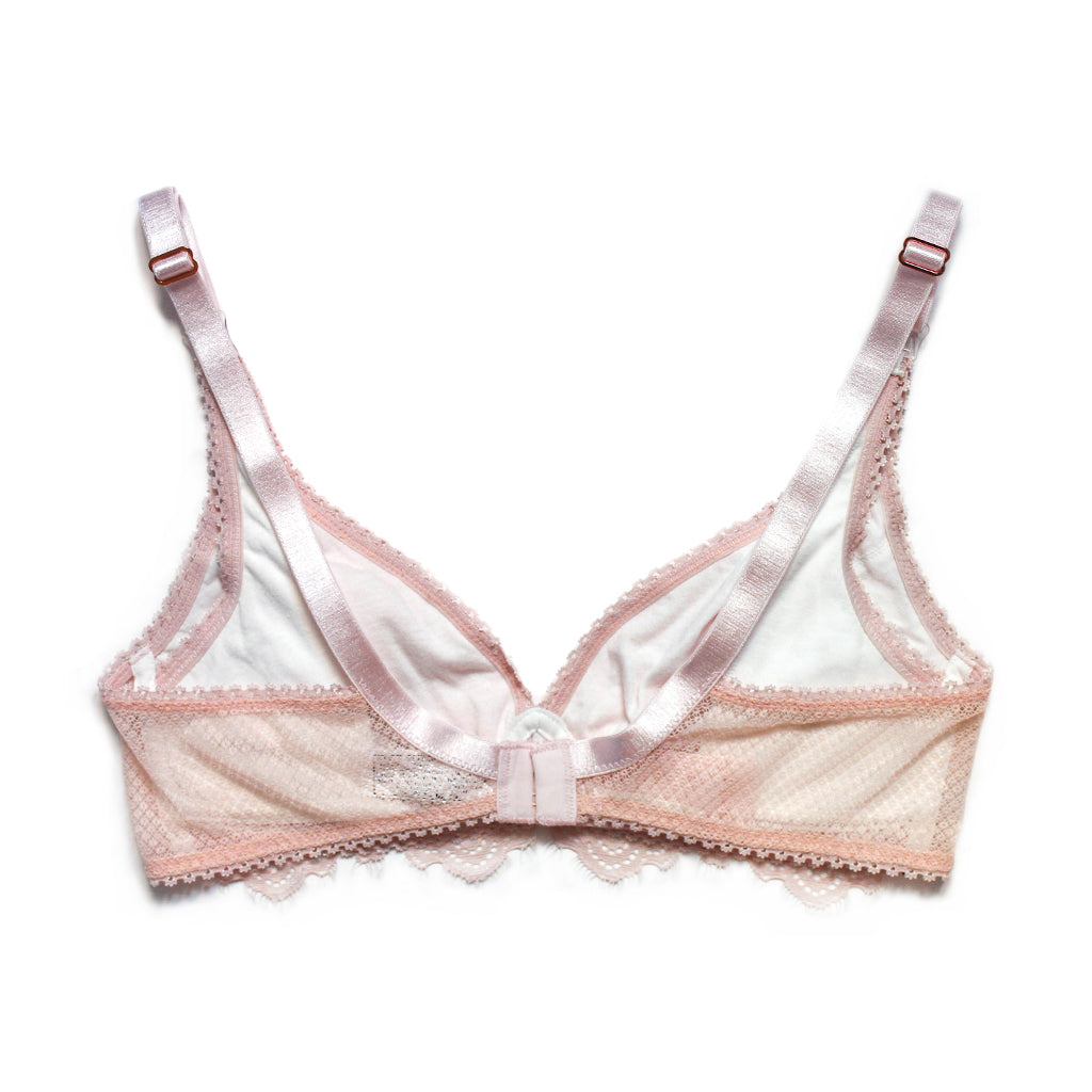 Victoria's Secret pink lace Bra - Size 34D - $16 - From Happy