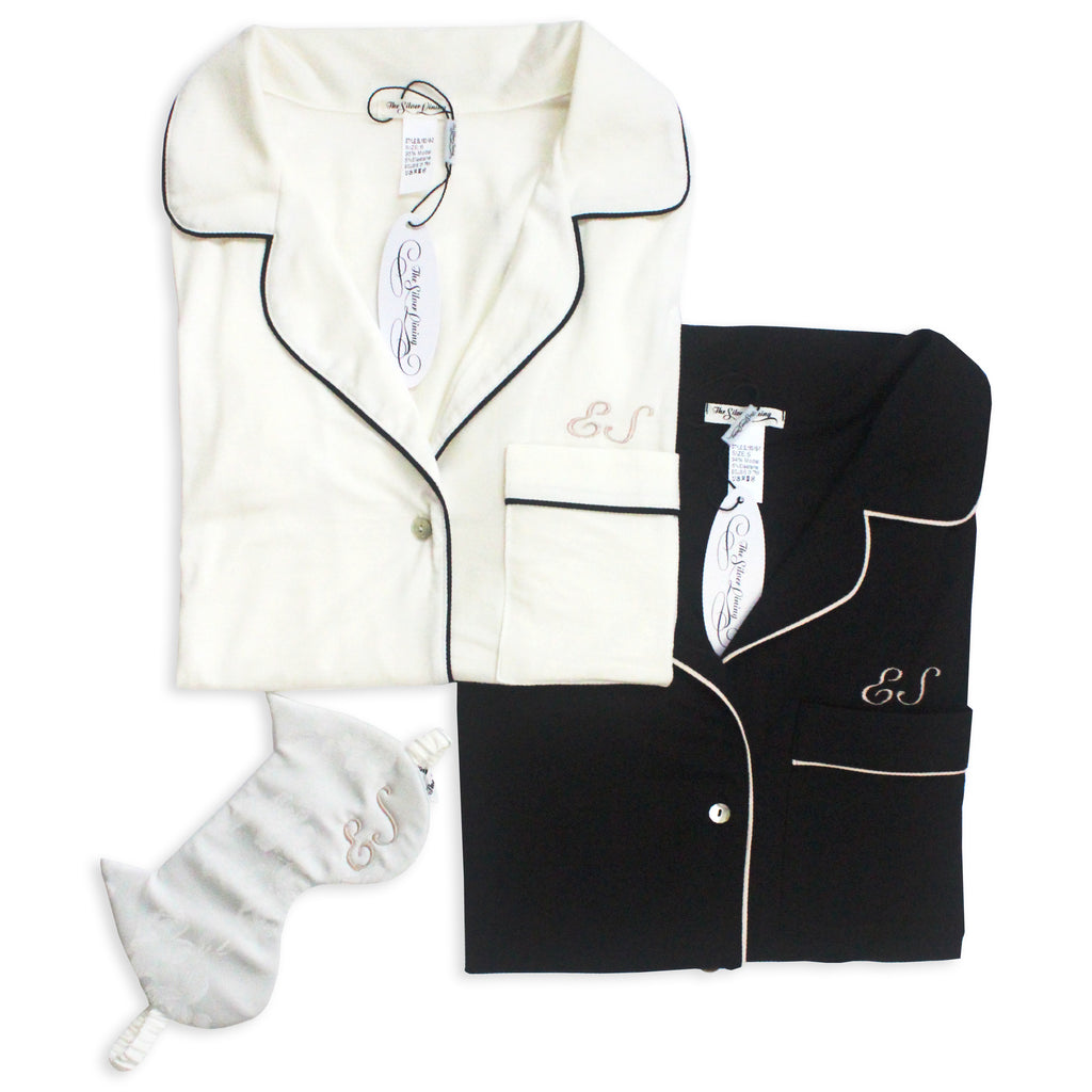 Personalised Embroidery service | Silver Lining Lingerie