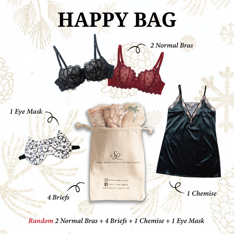 Happy Bag | Silver Lining Lingerie
